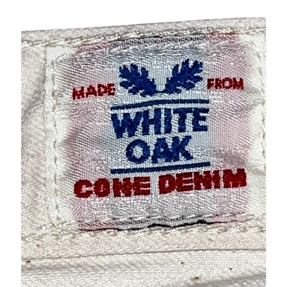 Left Field NYC Jeans Natural Cone White Oak Work Uniform Denim USA Sz. 30x28 - Picture 12 of 13